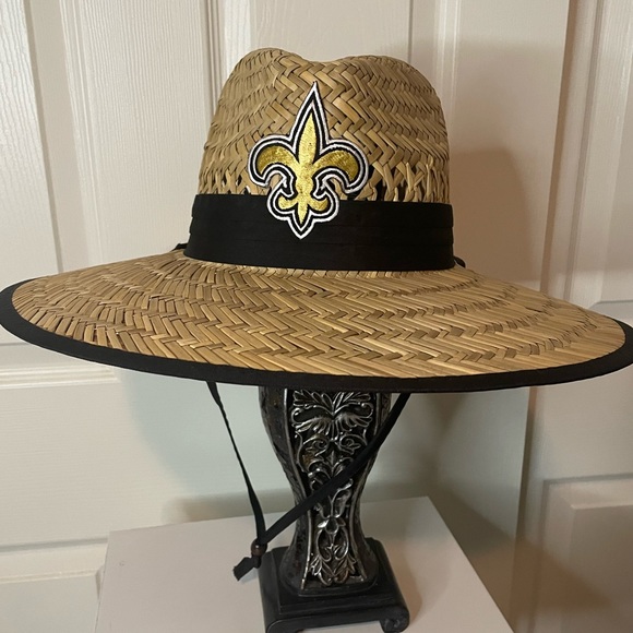 🏈 SAINTS Straw Hat 🏈 - Picture 3 of 7